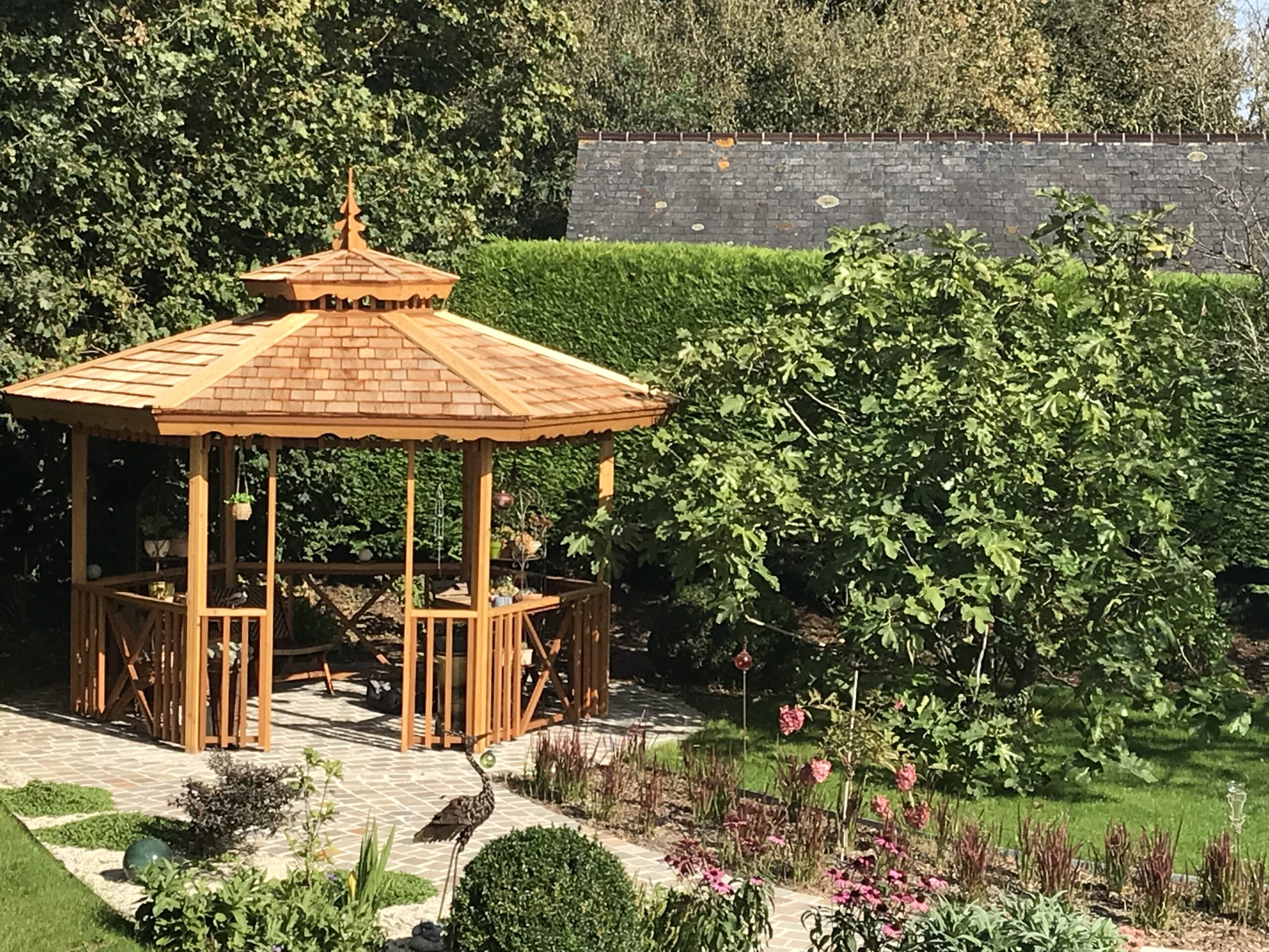 Abri de jardin bois, Chalet de jardin, Atelier, Kiosque, Gliorette fermée